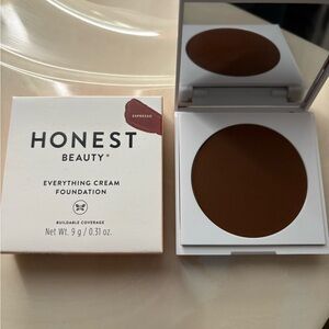 Honest beauty Everything Cream Foundation - Espresso (Deep Brown) bundle 2 pack!